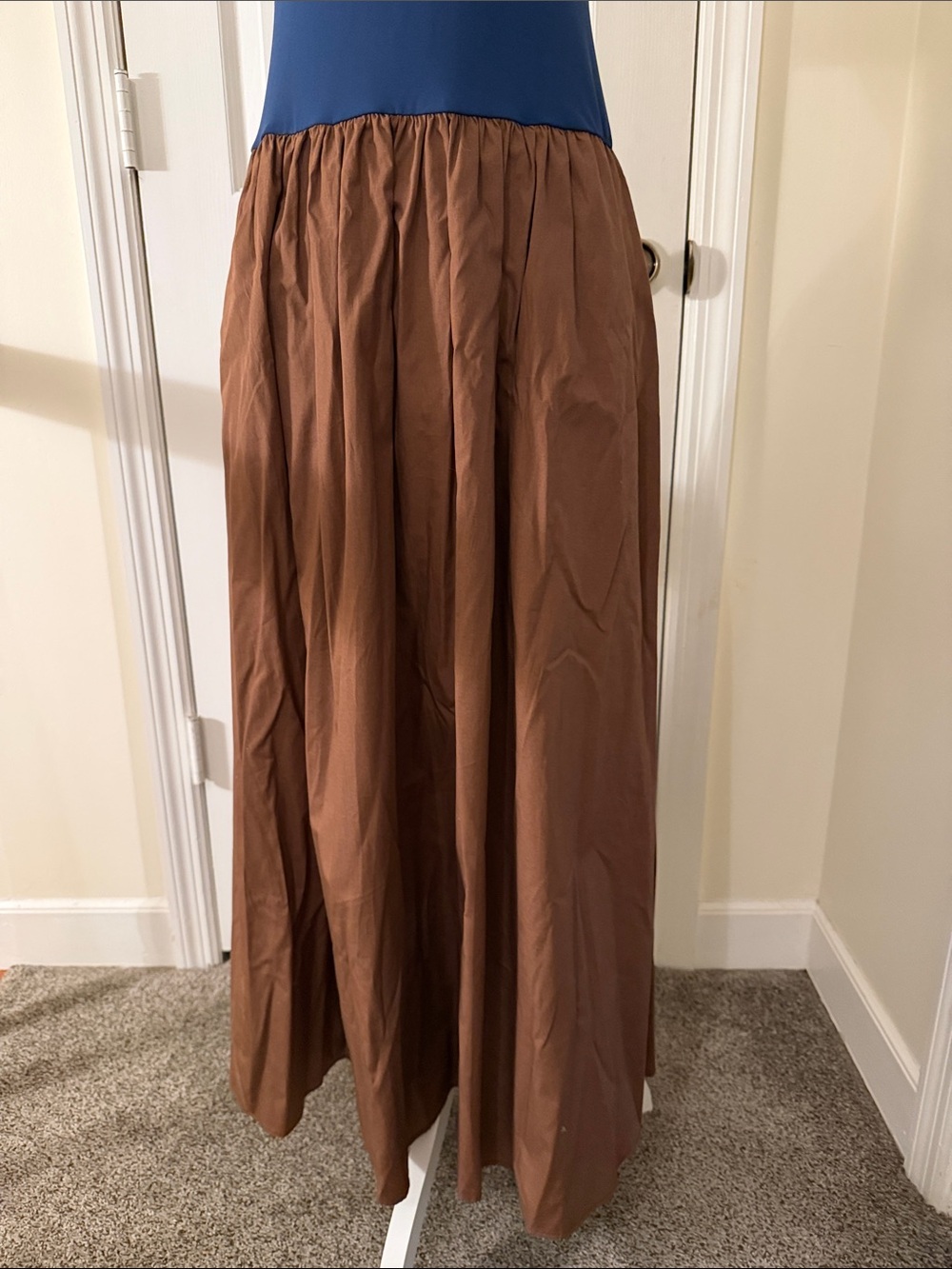 Anthropologie Square Neck Twofer Midi Dress NWT! - Picture 7 of 11